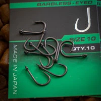 Matrix X8 X-Power Carp Barbless Eyed Hooks